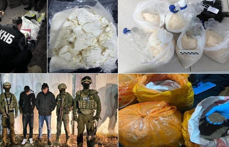 ҰҚК жыл басынан бері 50-ден астам арнайы операция жүргізп, 800 кг-нан астам есірткі тәркіледі