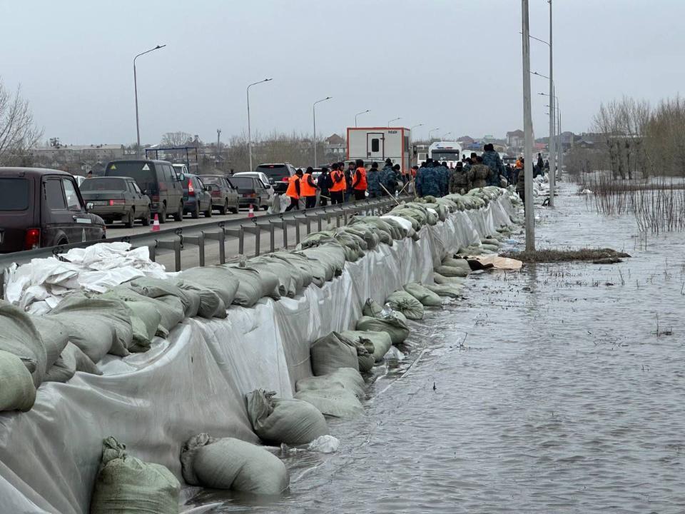 Floods in Kazakhstan: National Guard assists with flood relief efforts