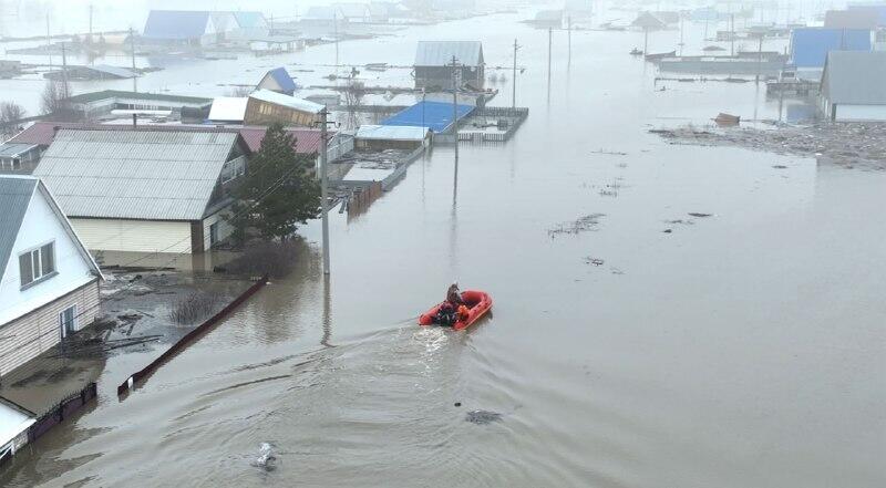 Более 2 тысяч жилых домов затопило в СКО 