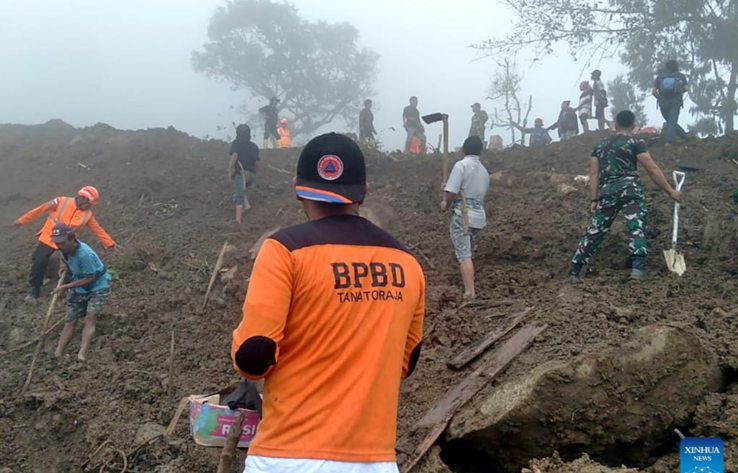 Death toll in Indonesia's South Sulawesi landslides rises to 20