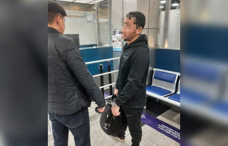 Подозреваемый в экономической контрабанде доставлен из Турции в Казахстан 