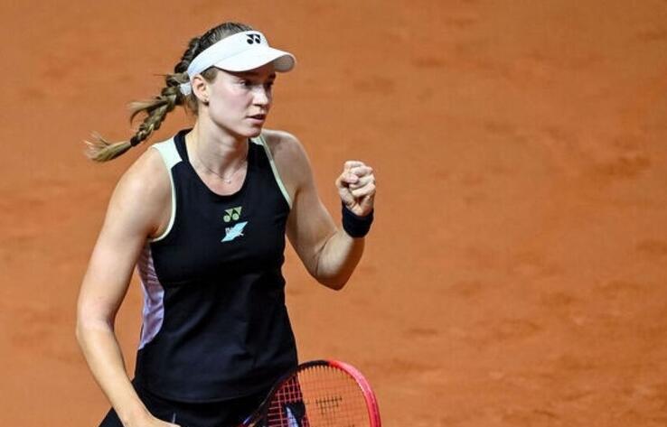 Kazakhstan's Elena Rybakina advances to semis of WTA 500 tournament in Germany
