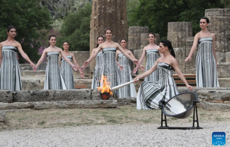 Грекияда 2024 жылы Парижде өтетін Олимпиада алауы жағылды