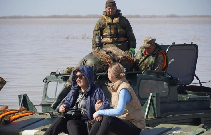 Паводковая ситуация остается сложной в трех регионах Казахстана