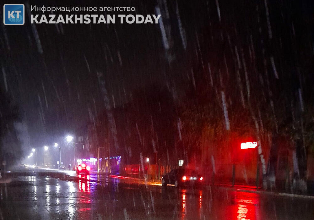 Алматыда бірнеше күн бойы толассыз жаңбыр жауады