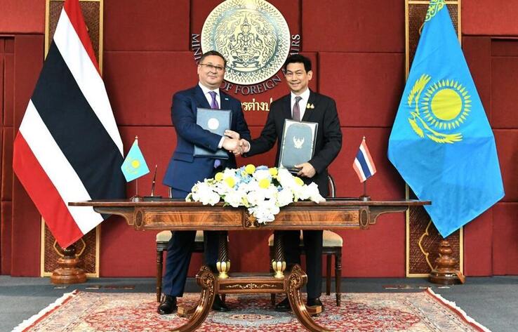 On Official Visit of the Minister of Foreign Affairs of Kazakhstan to Thailand