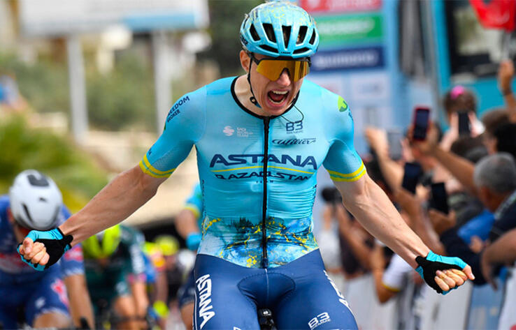 Presidential Cycling Tour of Türkiye. Max Kanter wins the second stage