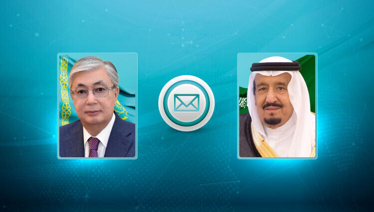 Президент Казахстана поздравил короля Саудовской Аравии с 30-летием установления дипотношений