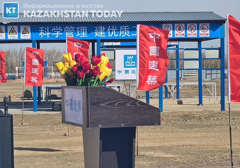 В Астане торжественно открыли строительство депо ЛРТ