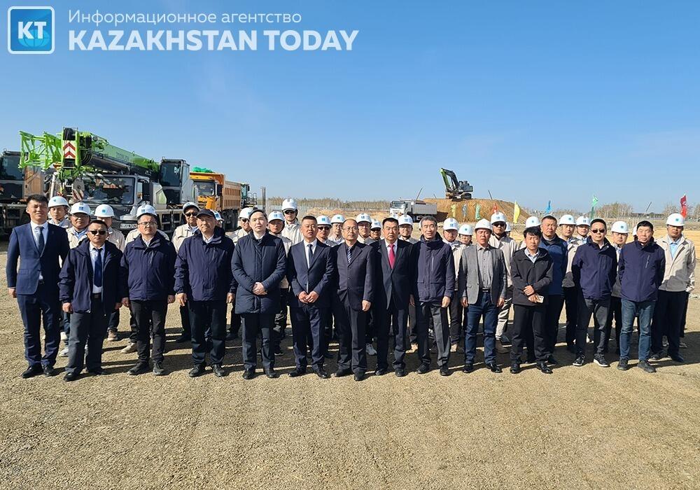 В Астане торжественно открыли строительство депо ЛРТ