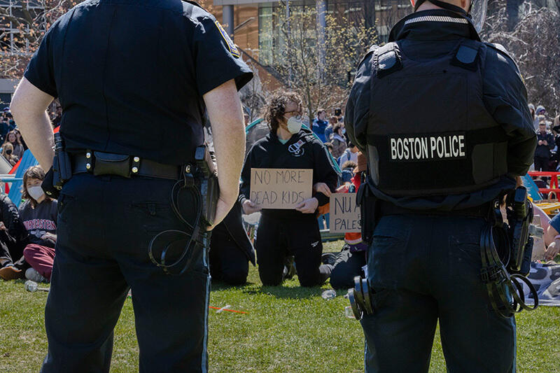 American college students speak out against the war in Gaza