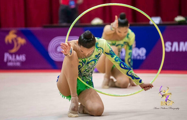 Казахстанские гимнастки завоевали бронзу чемпионата Азии