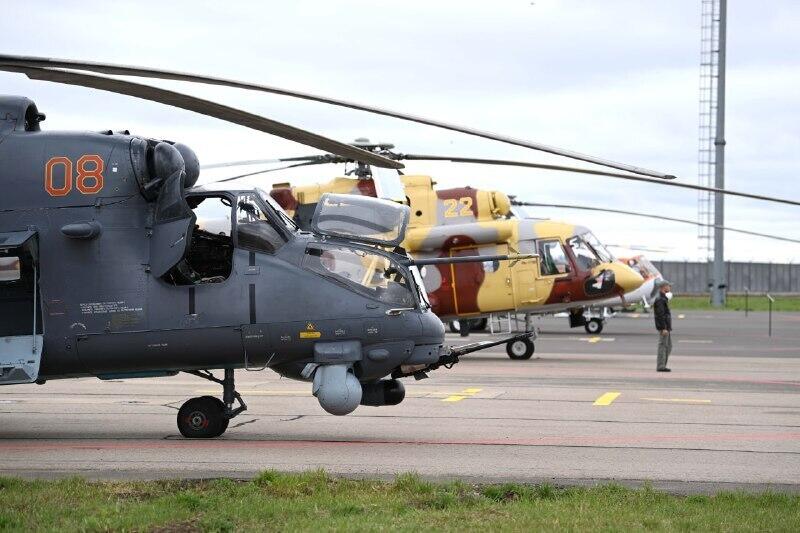 Авиабазу Нацгвардии открыли в Астане