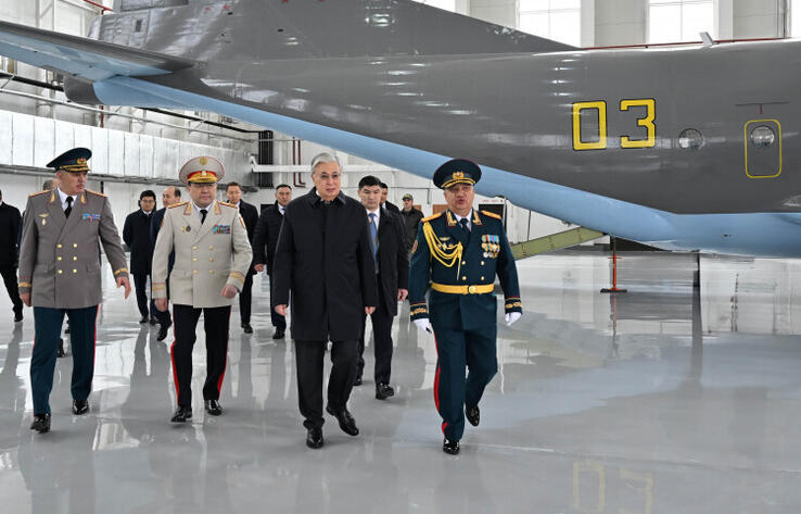 Kazakhstan unveils National Guard air base