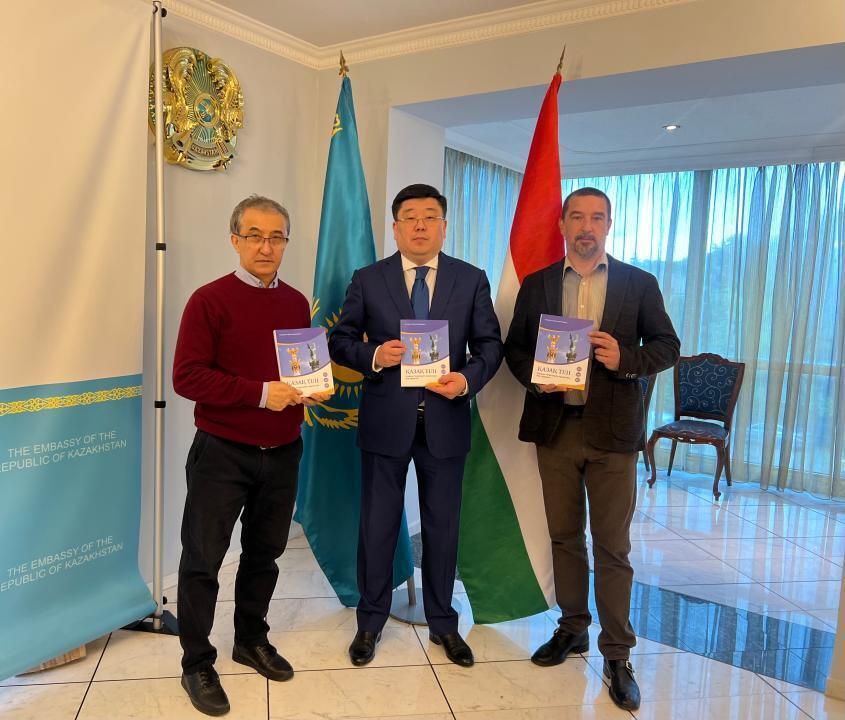 New Teaching Tool for the Kazakh Language was Presented in Budapest