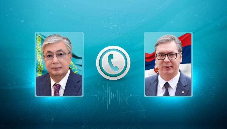 Президент Казахстана обсудил с главой Сербии свой визит в Белград 