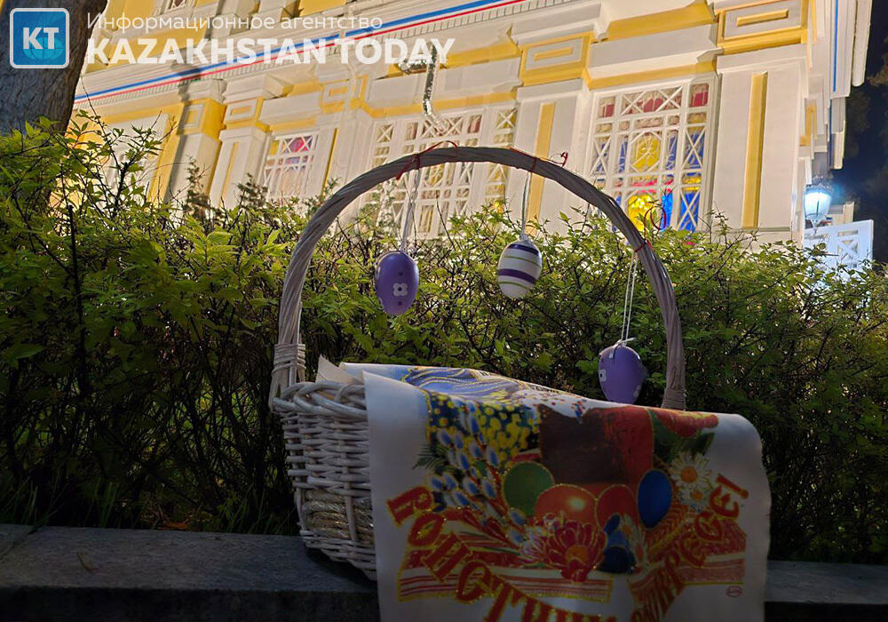 Easter holiday service was held in Almaty