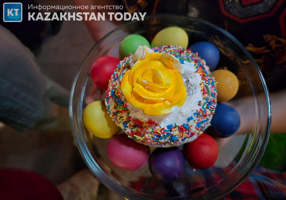 Easter holiday service was held in Almaty