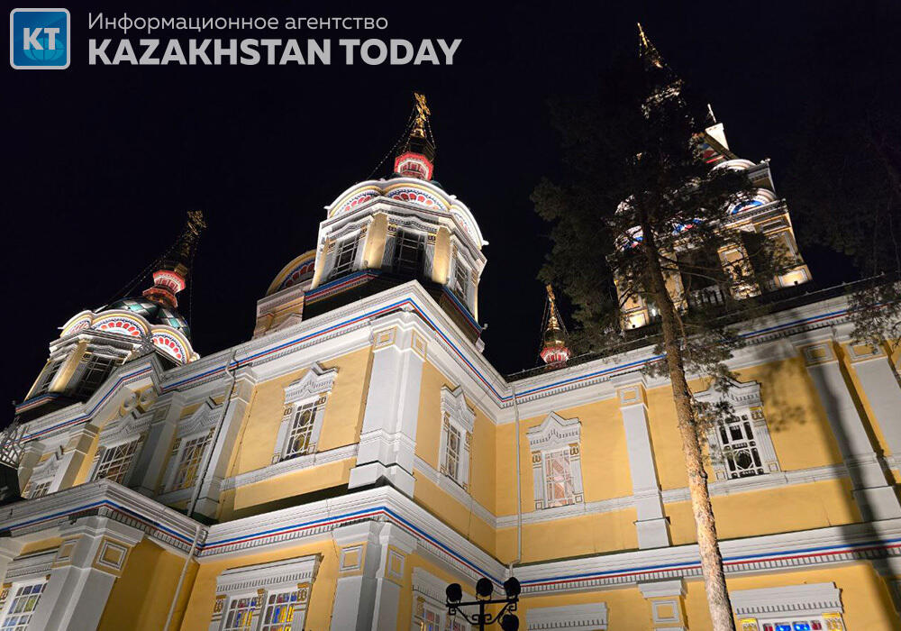 Easter holiday service was held in Almaty