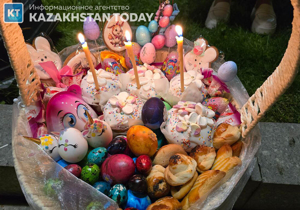 Easter holiday service was held in Almaty