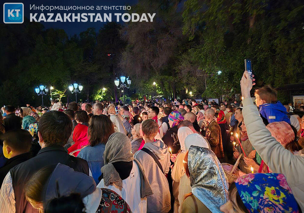 Алматыда Пасха мерекесі атап өтілуде