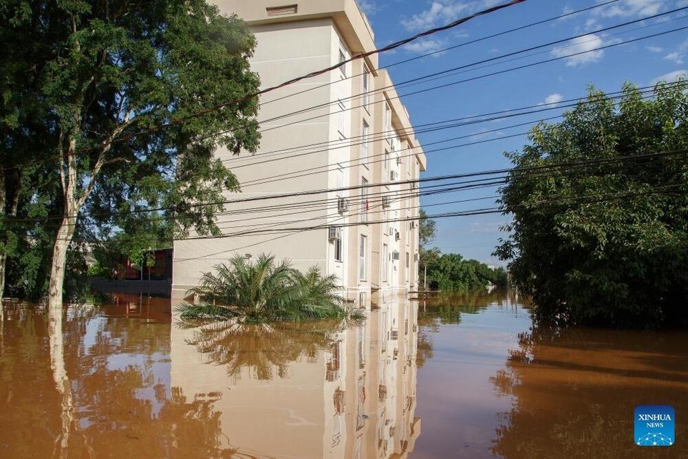 Death toll hits 75 from southern Brazil floods. Images | Claudia Martini/Xinhua