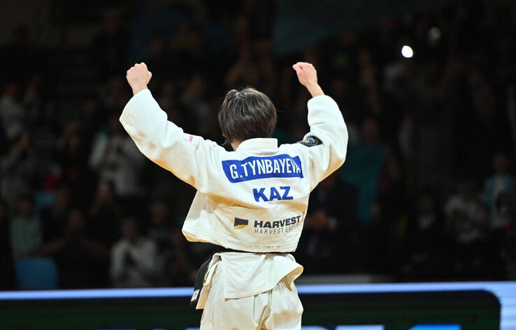 Galiya Tynbayeva grabs gold at 2024 Qazaqstan Barysy Grand Slam Tournament in Astana