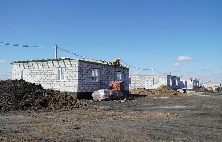 Construction of 200 houses for flood-affected residents started in North Kazakhstan