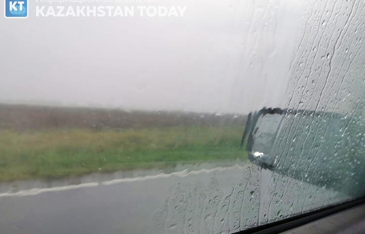 Алматыда нөсер жаңбыр жауады деп күтілуде