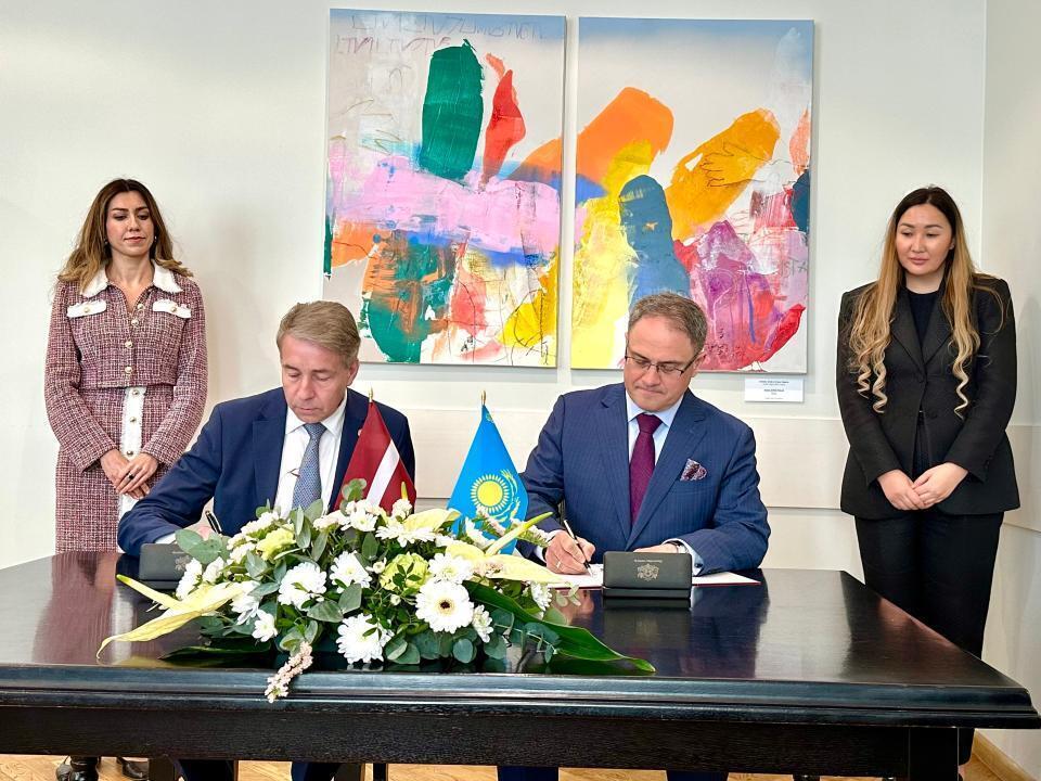 Kazakhstan and Latvia Intensify Efforts to Deepen Economic Partnership