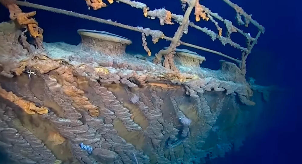 Титаниктің қазіргі көрінісі