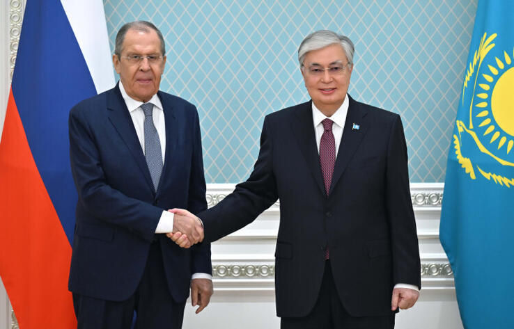 Президент Казахстана принял главу МИД России