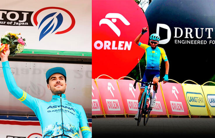 Astana’s Ilkhan Dostiev and Max Walker bring two victories in one day