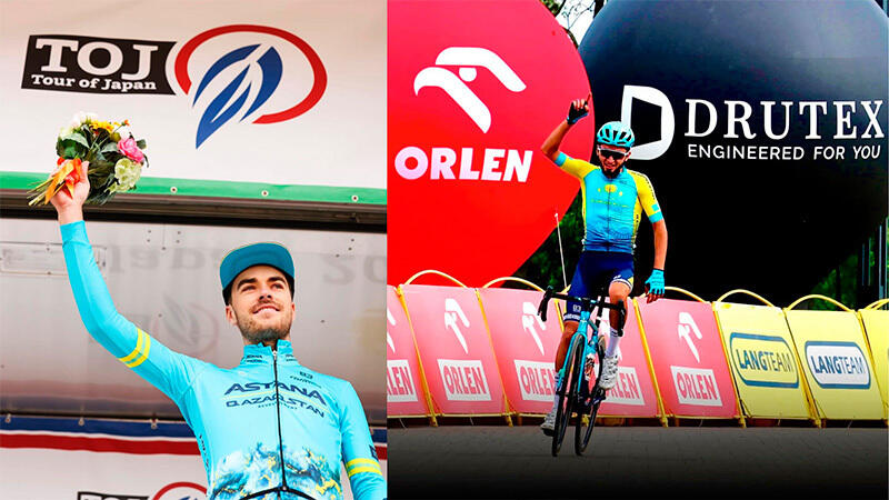 Astana’s Ilkhan Dostiev and Max Walker bring two victories in one day