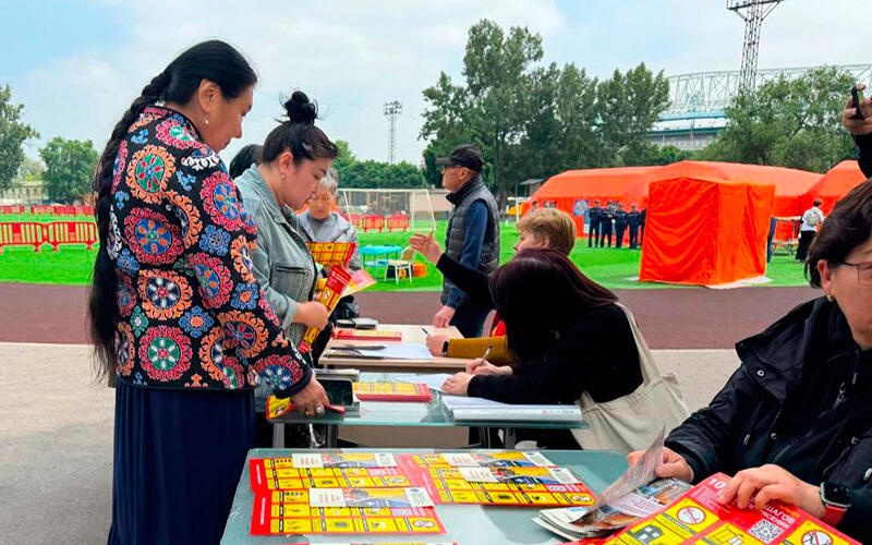 Масштабная общегородская сейсмотренировка прошла в Алматы. Фото: ДЧС Алматы