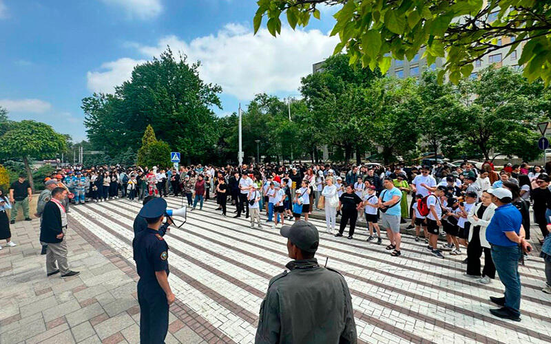 Алматыда ауқымды қалалық сейсмикалық жаттығу өтті. Сурет: Department of Emergency Situations of the city of Almaty