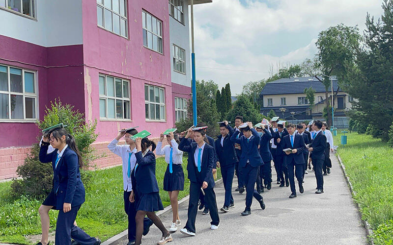 Алматыда ауқымды қалалық сейсмикалық жаттығу өтті. Сурет: Department of Emergency Situations of the city of Almaty