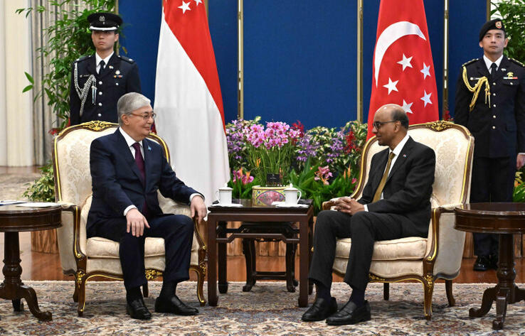 Head of State held talks with President of the Republic of Singapore Tharman Shanmugaratnam