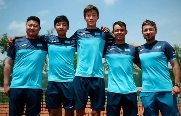 Team Kazakhstan secures berth in 2024 Asia/ Oceania Juniors Davis Cup Finals