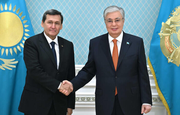 Қазақстан Президенті Түркіменстан СІМ басшысымен ірі жобалардың іске асырылу барысын талқылады