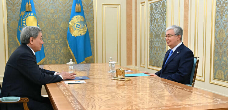 Head of State Tokayev briefed on activity of Republican Veterans’ Organization