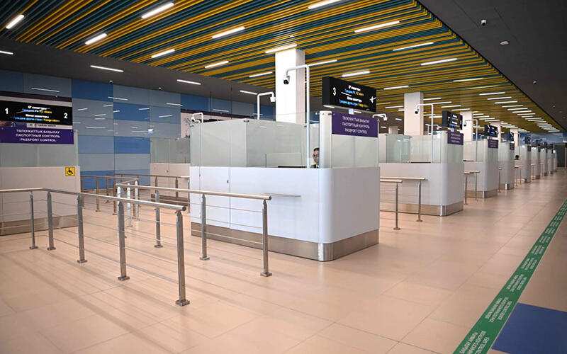 Kazakh President visits new terminal at Almaty International Airport. Images | Akorda