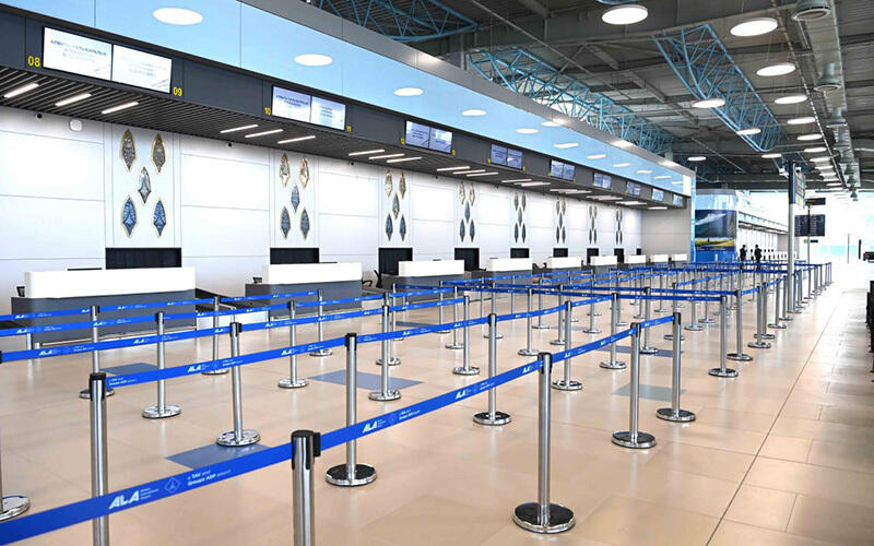 Токаев посетил новый международный терминал аэропорта Алматы. Фото: Акорда