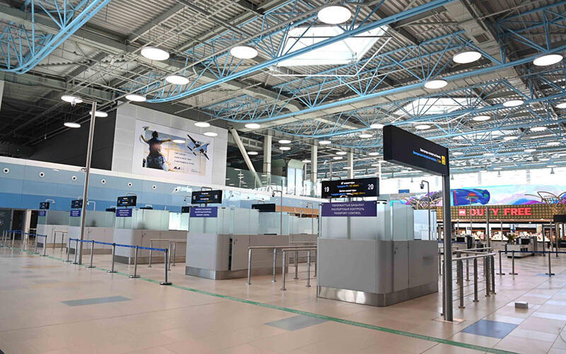 Токаев посетил новый международный терминал аэропорта Алматы. Фото: Акорда