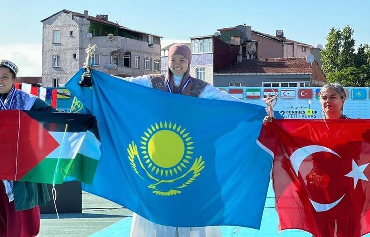 19-year-old Kazakh athlete wins world championship in traditional archery