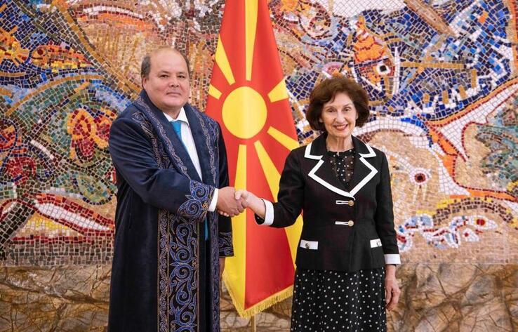 Ambassador of Kazakhstan Presented Credentials to the President of the Republic of North Macedonia