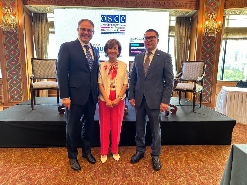 Strengthening Safety of Journalists Discussed in Almaty