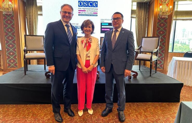 Strengthening Safety of Journalists Discussed in Almaty