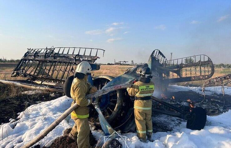 Ақмола облысында АН-2 әуе кемесінің құлауына қатысты Көлік министрлігі түсініктеме берді
