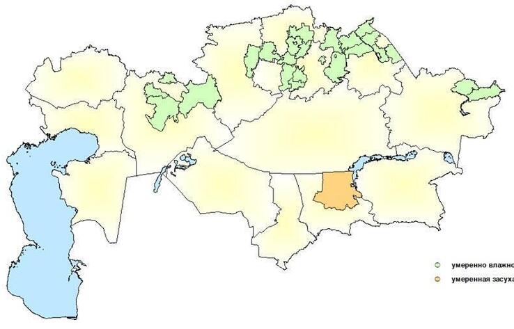 "Қазгидромет" тамыз айына құрғақшылық болжамын шығарды